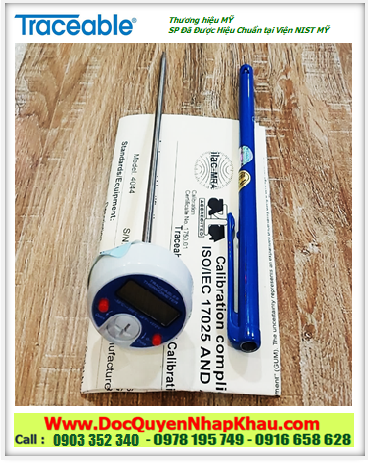 Traceable 4344, Nhiệt kế Que thăm nhiệt –50 đến 300°C Traceable@4344 Digital Dial Thermometer |HÀNG CÓ SẲN